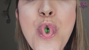 Ayla mouth talk and pop rocks ASMR- 1080p