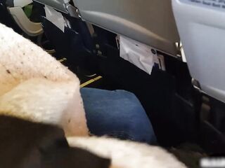 Airplane! Sucking Rod and Masturbating