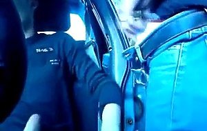 Buddy sucks me off in his car in the park