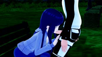 Henami Production - Naruto's Hinata Fucked in the Park - Exclusive 3D Hentai Animation
