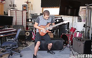 Perverted musician fucked fan Valentina Nappi so hard in his dirty studio