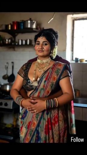Amateur Indian couple gets it on at home