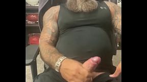 Jason Collins getting off after my workout!