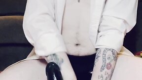 Stunning trans playboy reveals his boyish secret