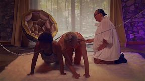 Female domination competition with lezdom elements