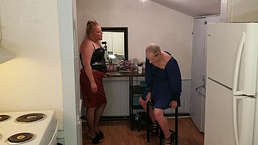 Roommate Feminizes Guy for Girls Night Out