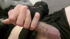 Lecker gekommen mit mein kleinen Penis