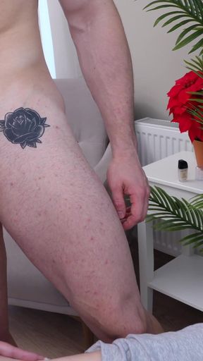 Foot Massage, Toe Sucking, Foot Fingering, Cum on Feet, Deep Throat!