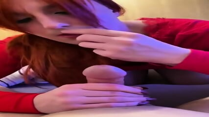 sissy crossdresser sucking and swallowing xhko