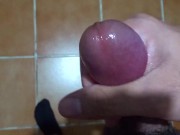 verga húmeda y caliente se corre