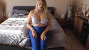 Blue Leggings