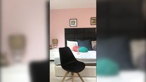 Latina girl receives off with big dildo