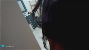 mi novia se pone muy cachonda de camino a casa POV