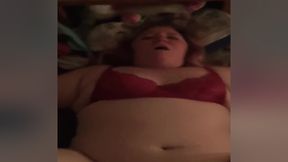 Noisy white BBW teen 18+ fucked hard... shaky orgasm