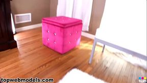 CALI CARTER First Ever Scene Ever Big Cock POV Cum Swallow Blowjob WOW! A