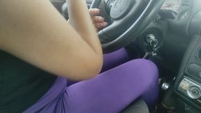 Driving a car and pumping the pedals on the way home (2)