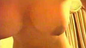 All natural buxom Asian chick gives BJ before getting bushy cunt fucked