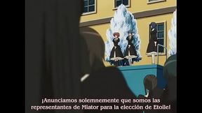 Yuri Anime Girls Enjoy Intimate Moments Together In Strawberry Panic Episode