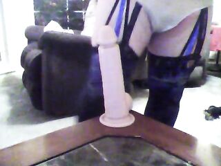 9inch Sex toy anal in nylons