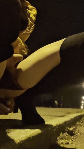 Femboy in Public