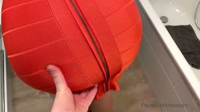 Stepbro fucks me in my sexy bodycondress