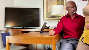 MILF Fucked &amp; Suck for Interview I Got the Job