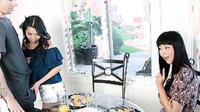 ”Petite Asians Cindy Starfall & Marica Hase are having a threesome”