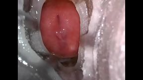 Intense Hands–Free Cumshot Action with Fleshlight Toy