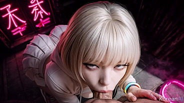 I left crimson finger marks on the graceful thighs of this arrogant Eastern translator while my huge cock ruthlessly wrecked her dripping slit [AI]