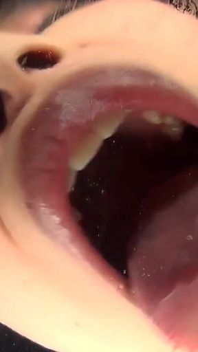 Tsubaki Kato and Himari Ogawa Initiate Ryo Kitakata Into Lesbian Tongue Kissing (レズ)