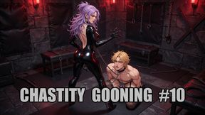 Chastity Gooning #10: Keyholder's Endless Lock