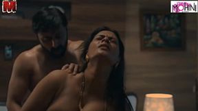 Indian housewife's steamy sex escapade with beau: raw, rough, and ruthless.