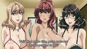 Hot mom enjoys a steamy 3D animated threesome with animated cartoon characters