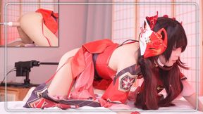 Sex machine Honkai StarRail Sparkle cosplayer get Fucked, hentai japanese shemale cosplay 9