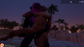 Wild Game of Survival: A 3D Furry Gay Animation with Lion, Human, and Passionate Sex