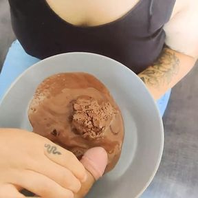 Do you like ice cream? No more than me, I love to eat food with a penis