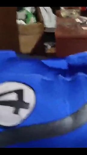 Fantastic Four Cosplay Masturbation