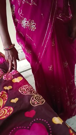 Desi Beautiful Indian Aunty Fucking with Boss Telugu Voice