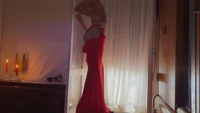 Adult Cinematography: Red Dress, Heels, Music, Headphones and Phs Finest Boom Ever