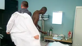 Huge Dick Tears Through His Tight Ass During Doctor Visit