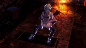 futa bowsette with a futa succubus- super maria parody