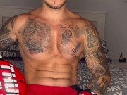 Boxing With No Hands Cum, boygym