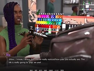 Taboo University 119 - Emo Girl Gets Fingered Hard In The Tattoo Parlor