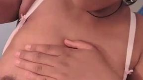 Busty MILF Dana DeArmond fingering teen pussy deeply