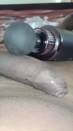 Solo Masterbating with BDSM Toy