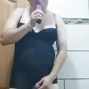 My Big Dark Anal Vibrator