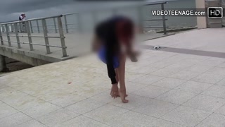 cute 19 year photo model first nude casting video