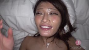 She Has No Gag Reflex and Takes Cum on the Face! Perfect Woman!