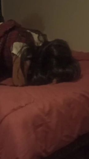 She Looks All Innocent at College but in Bed She Wants All (complete Video)