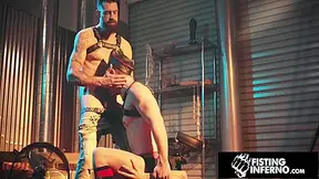 Muscle Hunk Serviced By Sexy Strangers